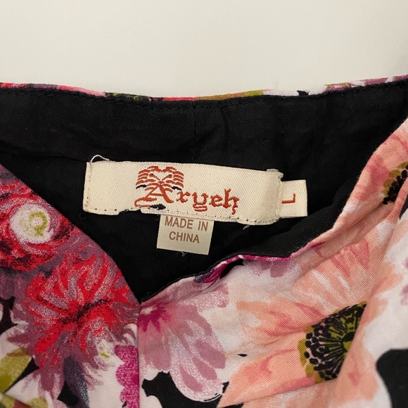 Aryeh strapless A-line floral dress - Picture 4 of 5